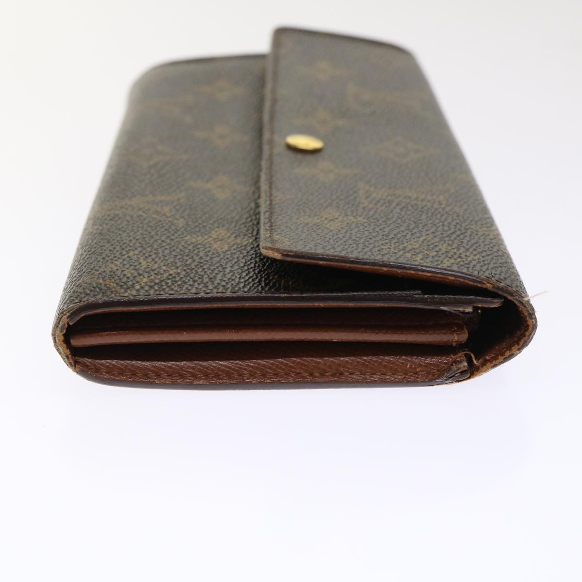 LOUIS VUITTON Monogram Portefeuille Sarah Long Wallet M60531 LV Auth 49970