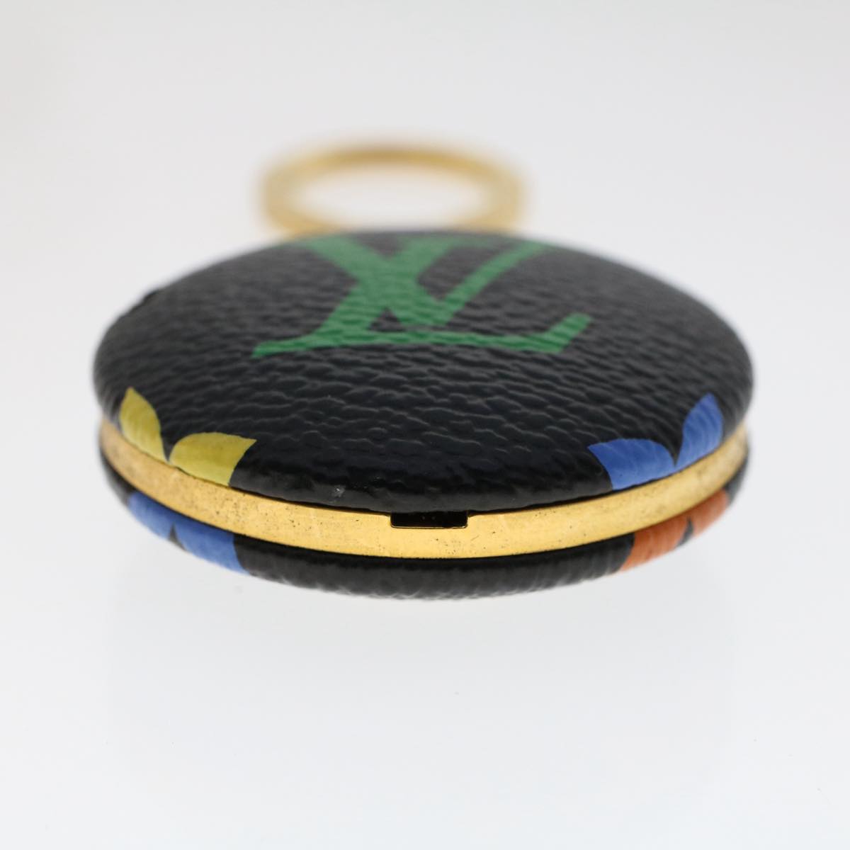 LOUIS VUITTON Monogram Multicolor Canvas Astropill Key Holder M51912 Auth 50014