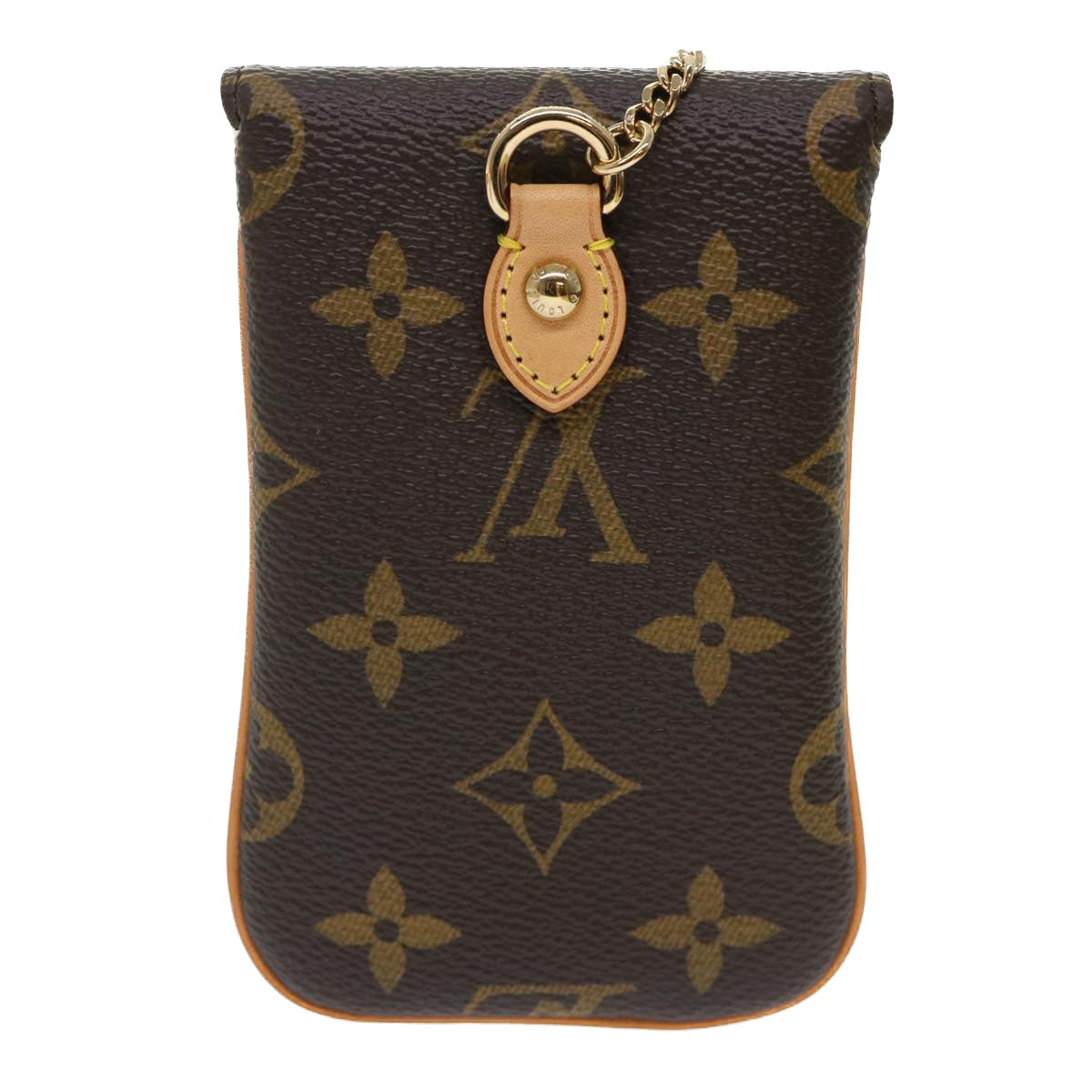 LOUIS VUITTON Monogram Etui Telephonne MM Cell Phone Case M66546 LV Auth 50015 - 0