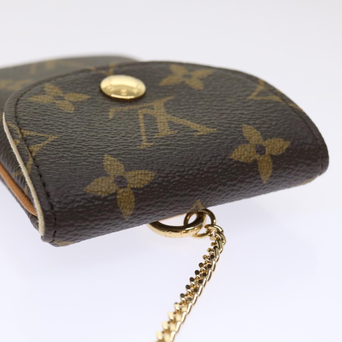 LOUIS VUITTON Monogram Etui Telephonne MM Cell Phone Case M66546 LV Auth 50015