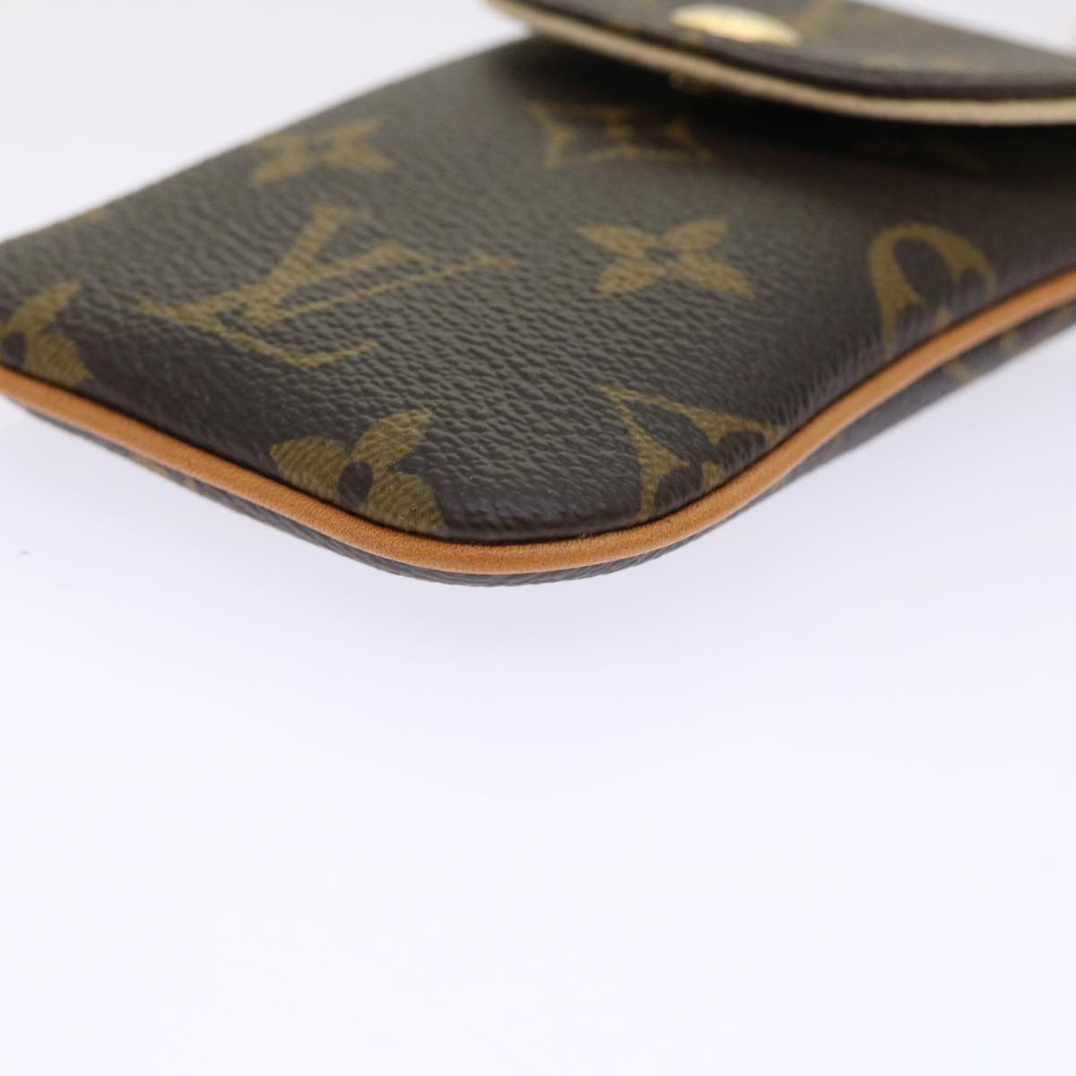 LOUIS VUITTON Monogram Etui Telephonne MM Cell Phone Case M66546 LV Auth 50015