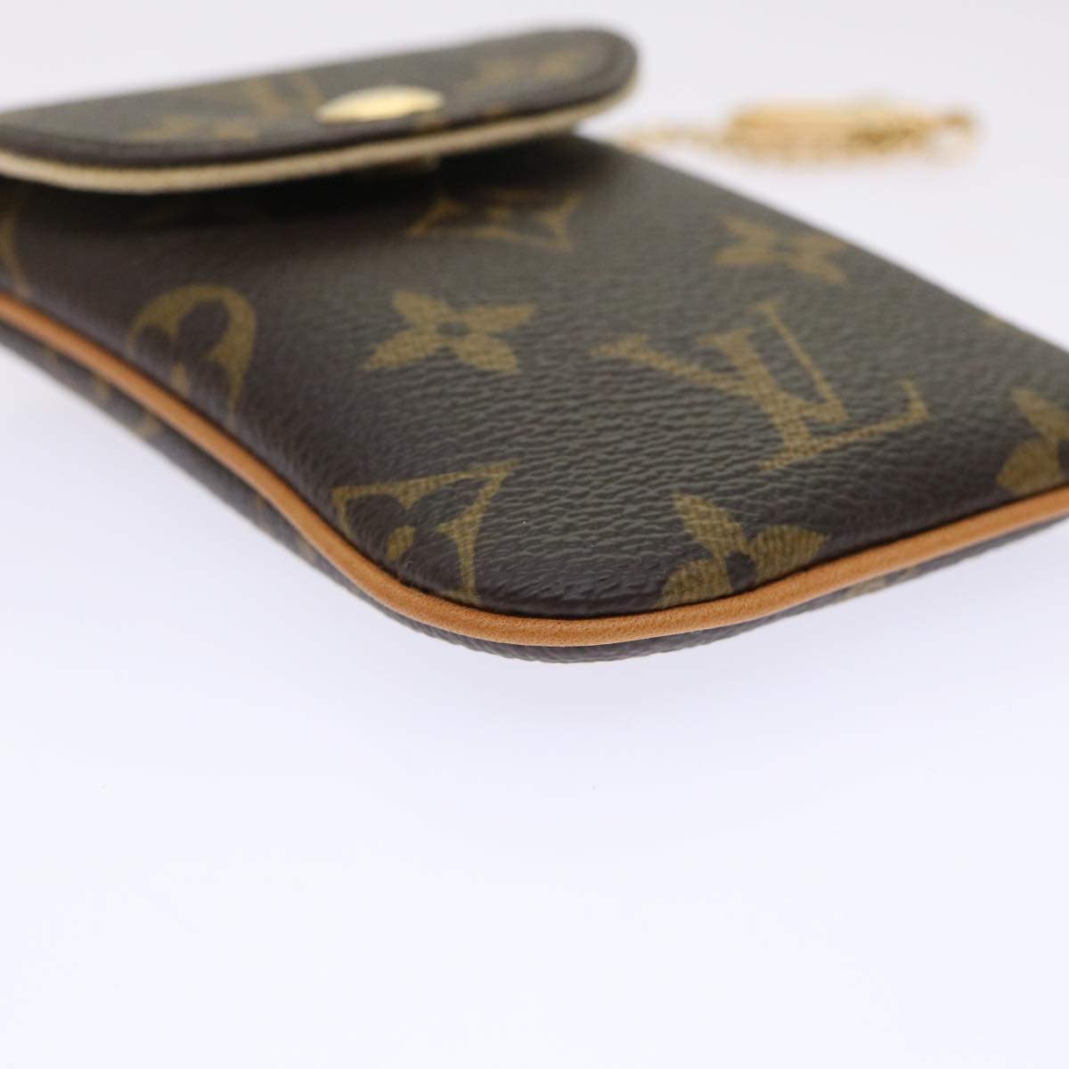 LOUIS VUITTON Monogram Etui Telephonne MM Cell Phone Case M66546 LV Auth 50015