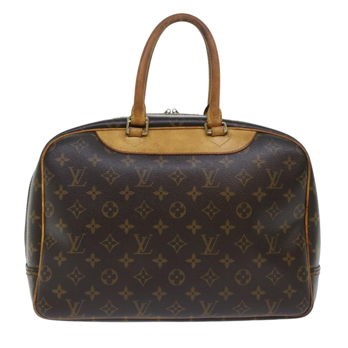 LOUIS VUITTON Monogram Deauville Hand Bag M47270 LV Auth 50024 - 0