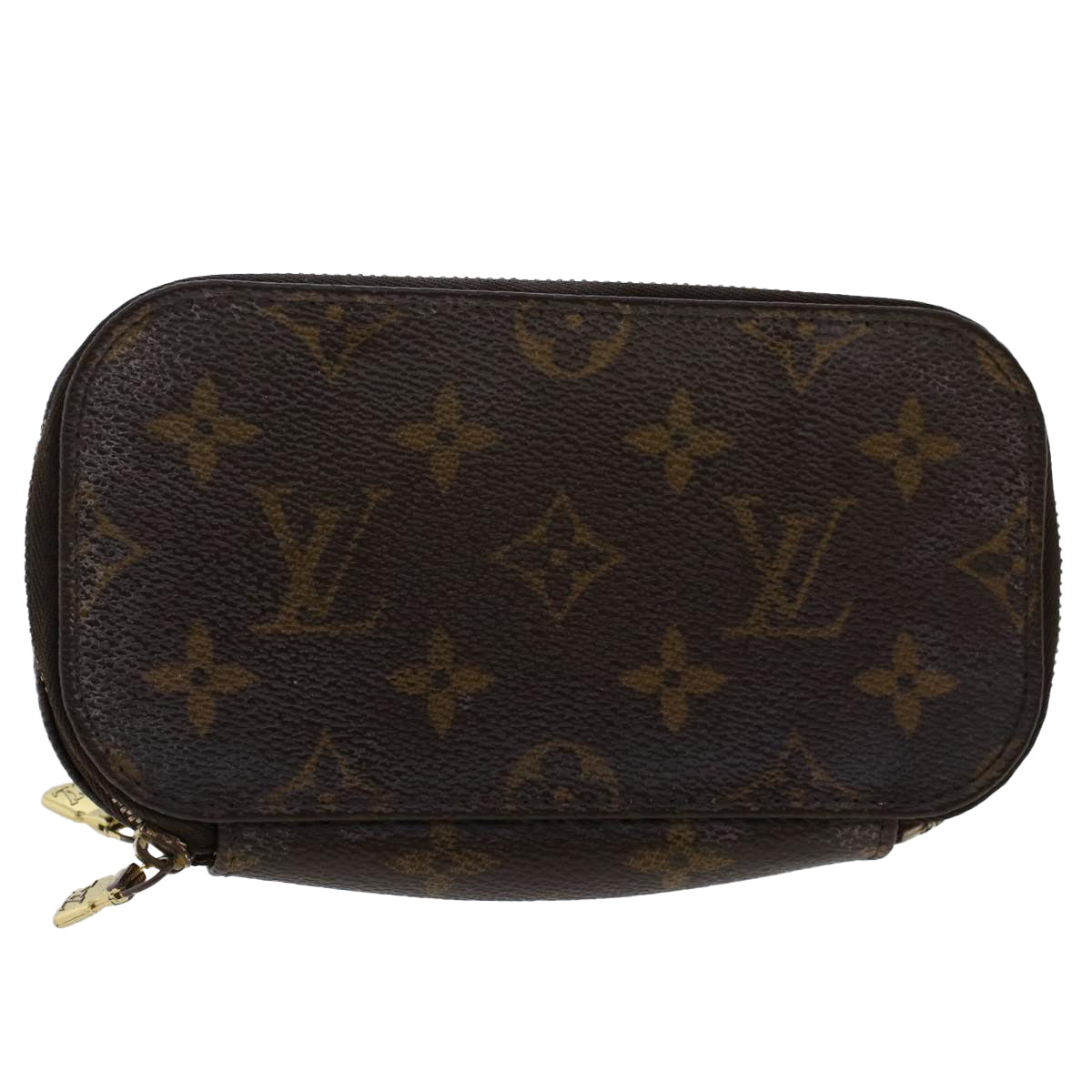 LOUIS VUITTON Monogram Trousse Brush PM Cosmetic Pouch M47510 LV Auth 50112