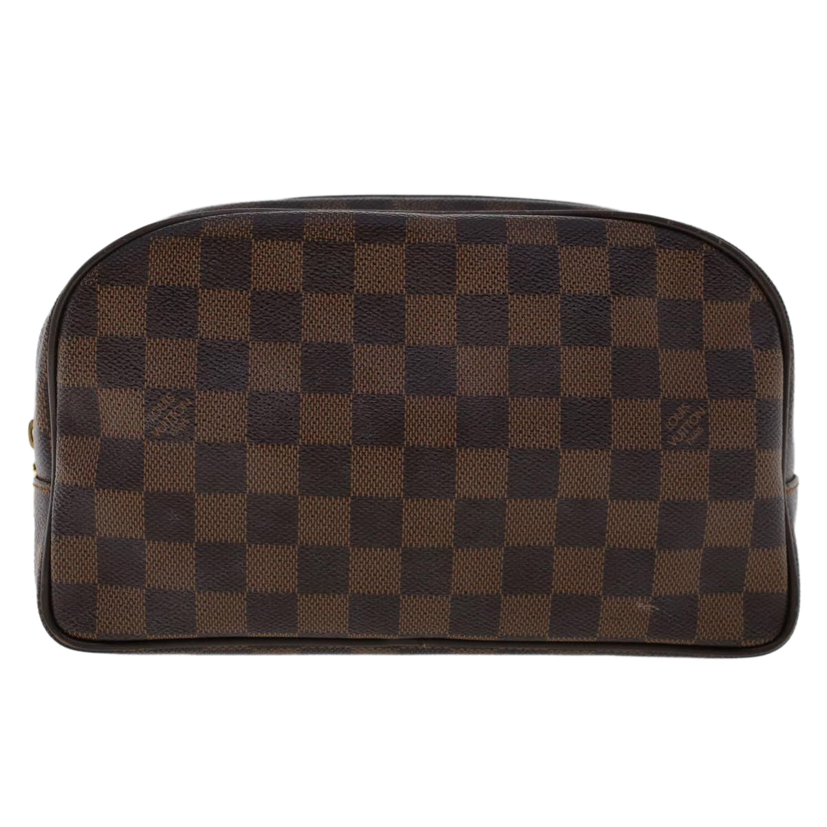 LOUIS VUITTON Monogram Trousse Toilette 25 Clutch Bag M47527 LV Auth 50117