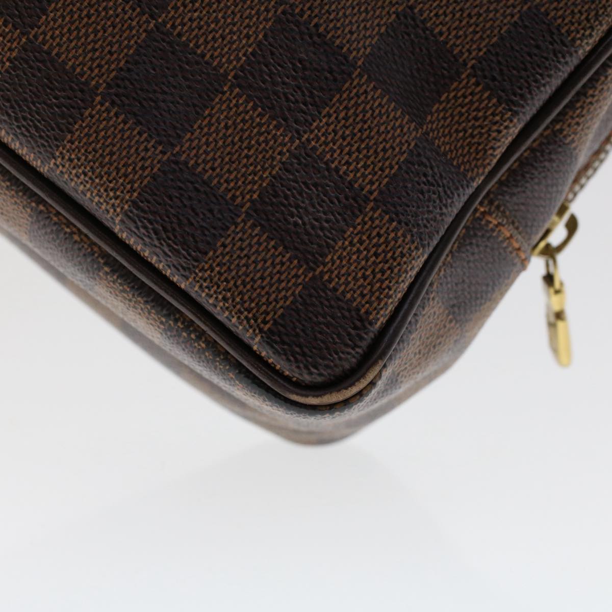 LOUIS VUITTON Monogram Trousse Toilette 25 Clutch Bag M47527 LV Auth 50117