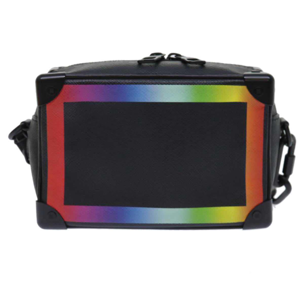 LOUIS VUITTON Taiga Rainbow Mini Soft Trunk Shoulder Bag M30351 LV Auth 50210A - 0