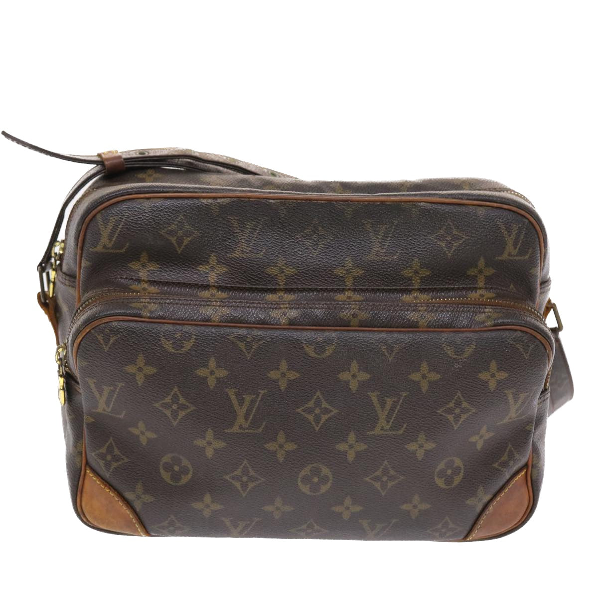 LOUIS VUITTON Monogram Nile Shoulder Bag M45244 LV Auth 50253