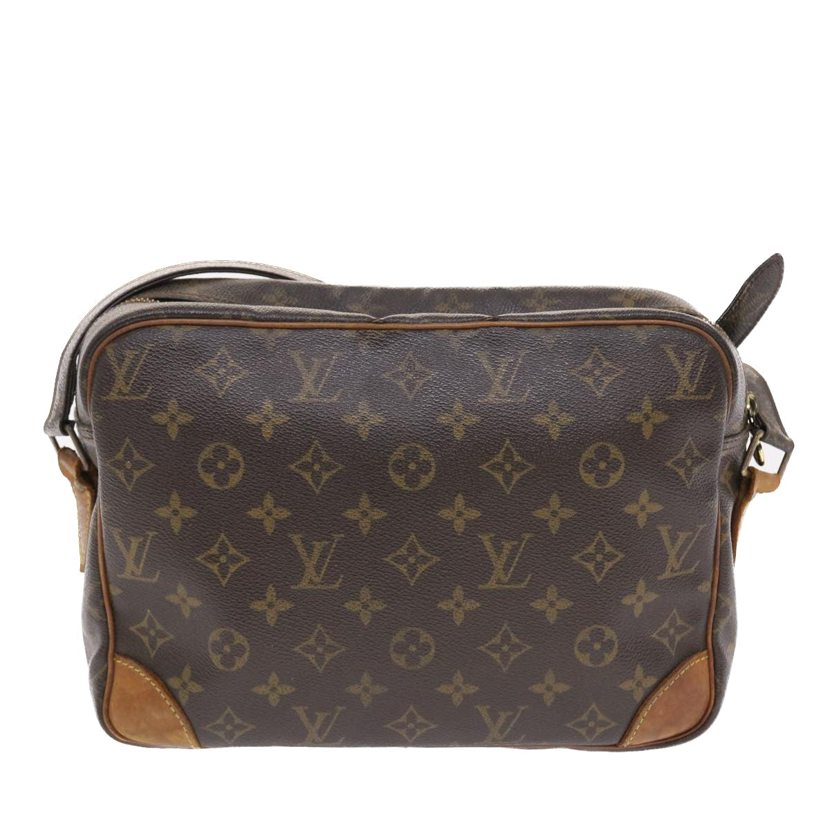 LOUIS VUITTON Monogram Nile Shoulder Bag M45244 LV Auth 50253