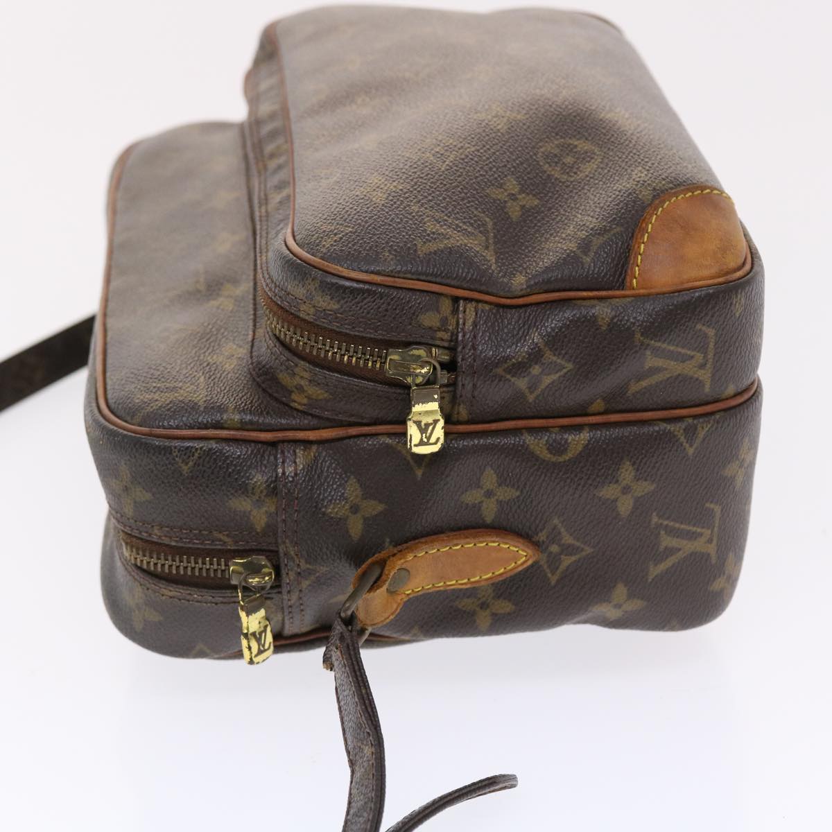 LOUIS VUITTON Monogram Nile Shoulder Bag M45244 LV Auth 50253