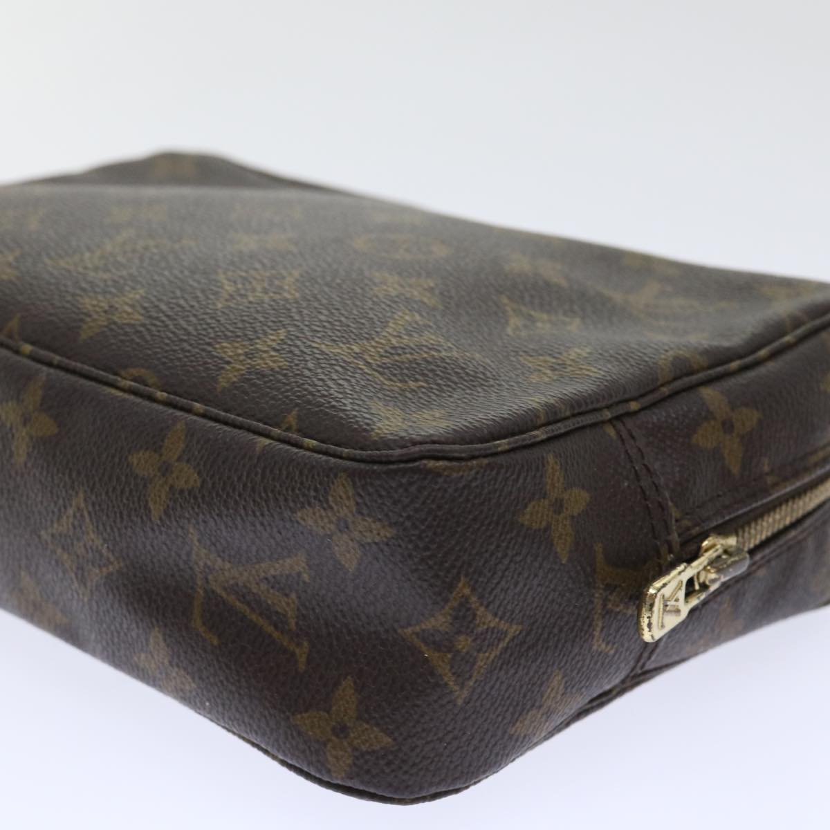 LOUIS VUITTON Monogram Trousse Toilette 23 Clutch Bag M47524 LV Auth 50261