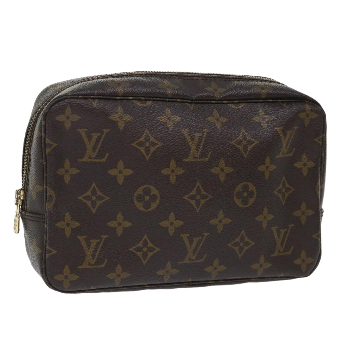 LOUIS VUITTON Monogram Trousse Toilette 23 Clutch Bag M47524 LV Auth 50261