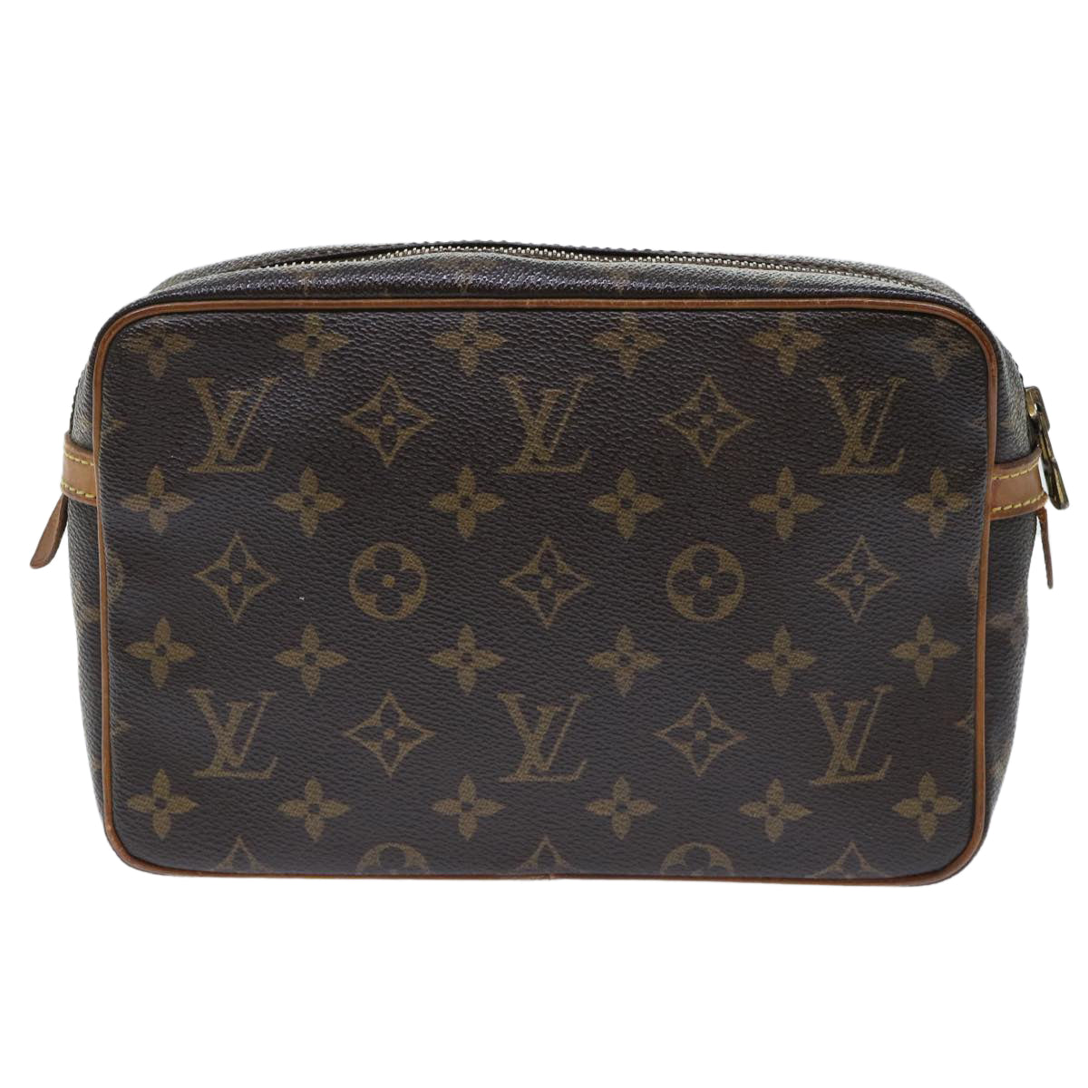 LOUIS VUITTON Monogram Compiegne 23 Clutch Bag M51847 LV Auth 50262 - 0