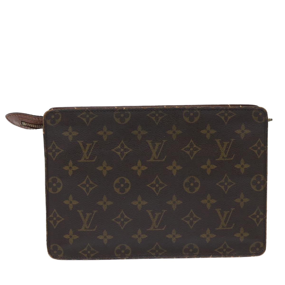 LOUIS VUITTON Monogram Pochette Homme Clutch Bag M51795 LV Auth 50263 - 0