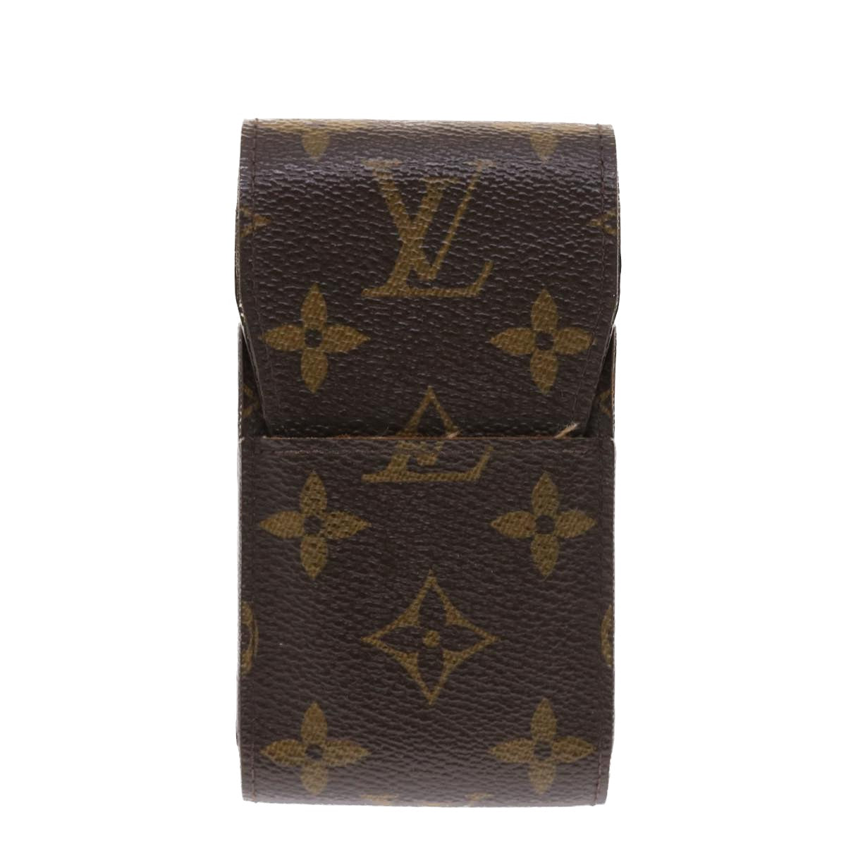 LOUIS VUITTON Monogram Etui Cigarette Case M63024 LV Auth 50282