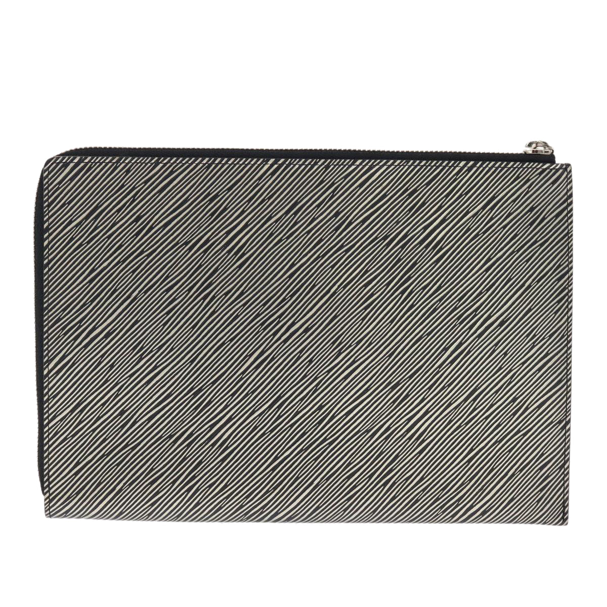 LOUIS VUITTON Epi Platine Pochette Platt Pouch Silver M62092 LV Auth 50321A - 0