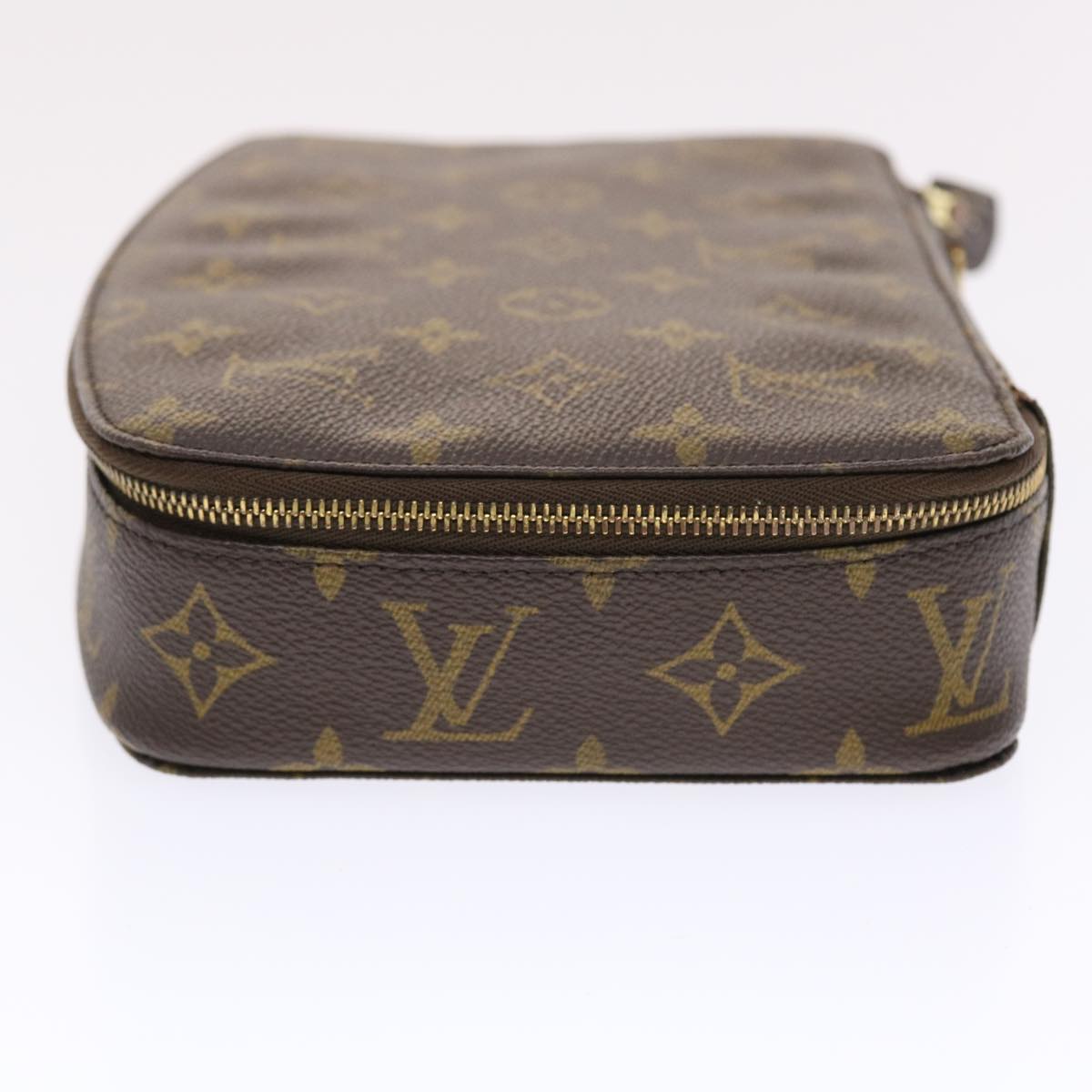 LOUIS VUITTON Monogram Monte Carlo Jewelry Accessory Box M47350 LV Auth 50324