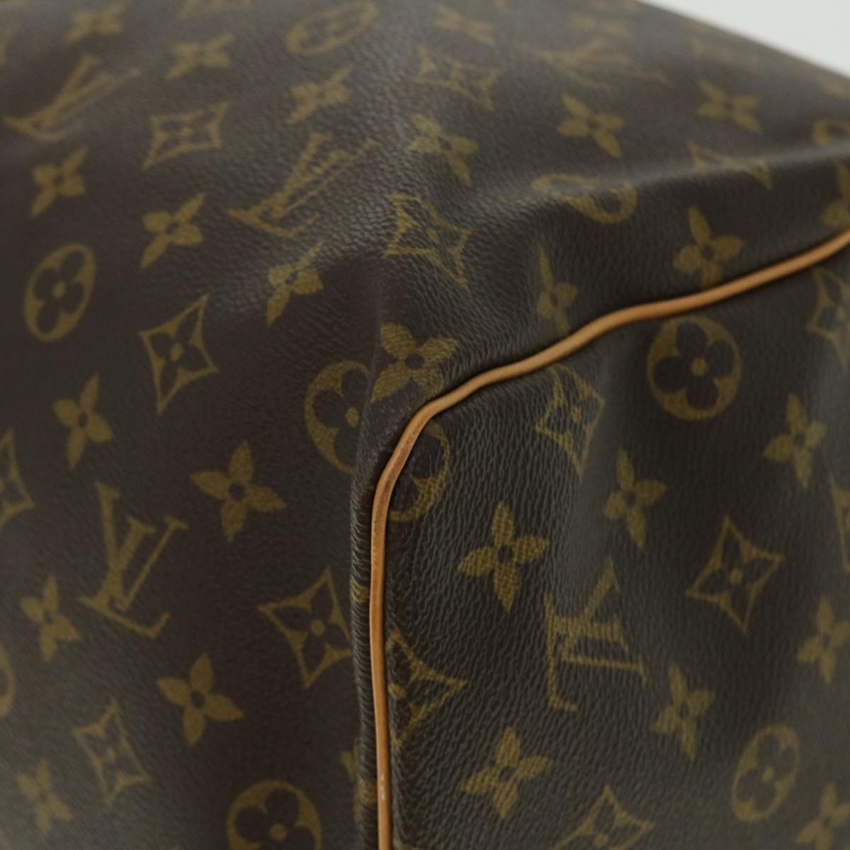 LOUIS VUITTON Monogram Keepall 60 Boston Bag M41422 LV Auth 50384