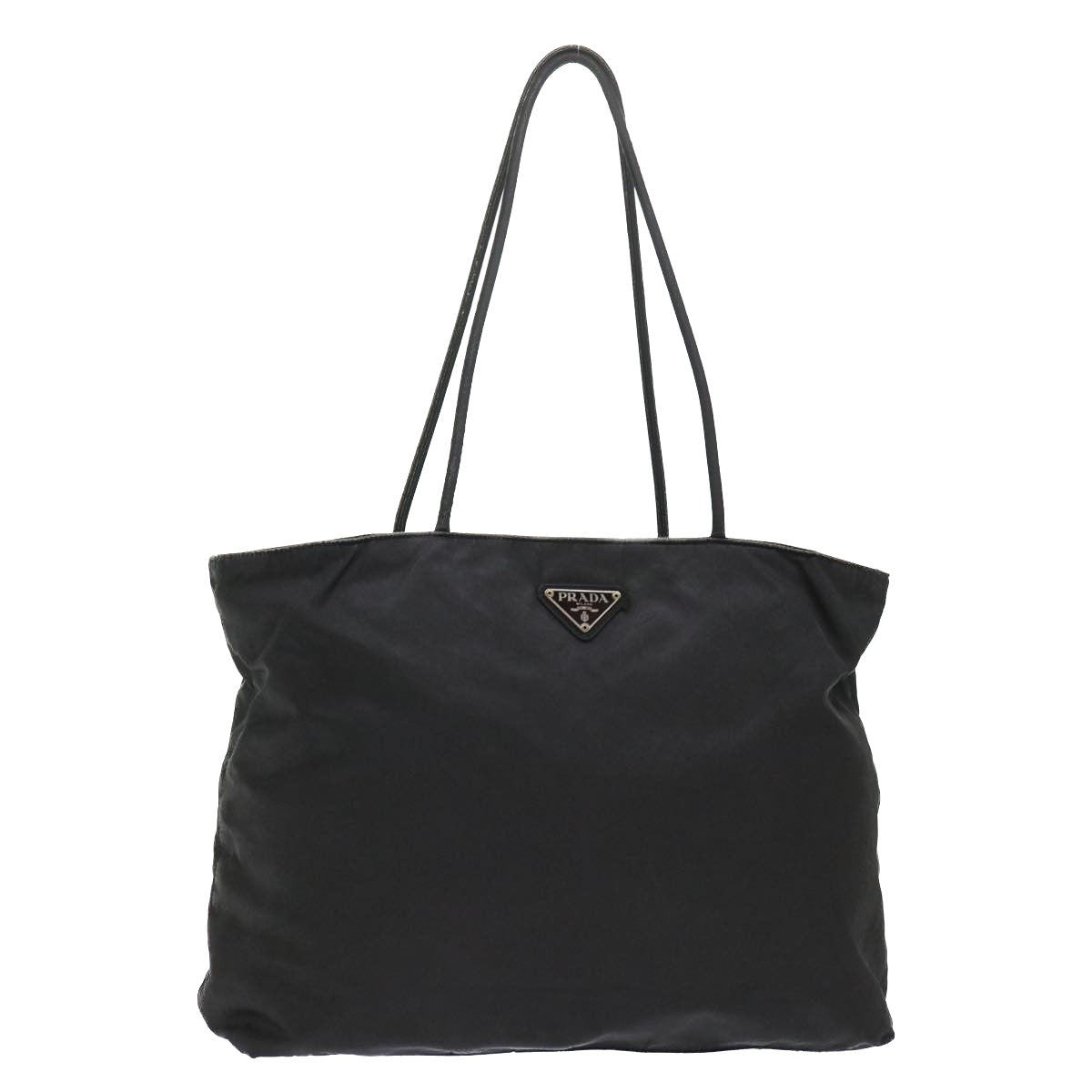PRADA Shoulder Bag Nylon Khaki Auth 50391