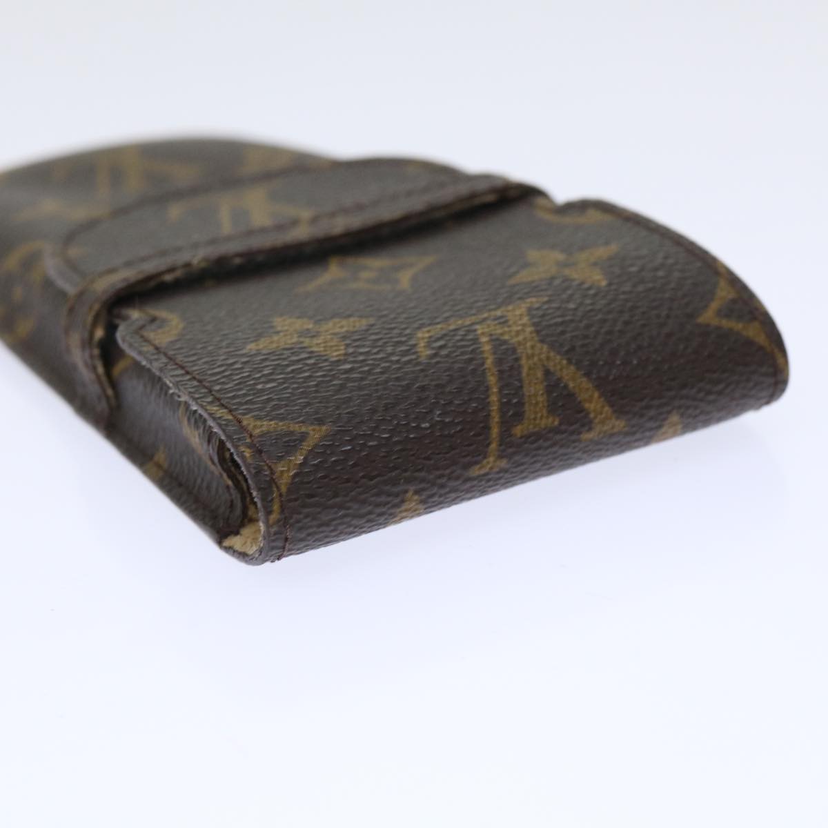 LOUIS VUITTON Monogram Etui Lunette Rabat Glasses Case M62970 LV Auth 50465