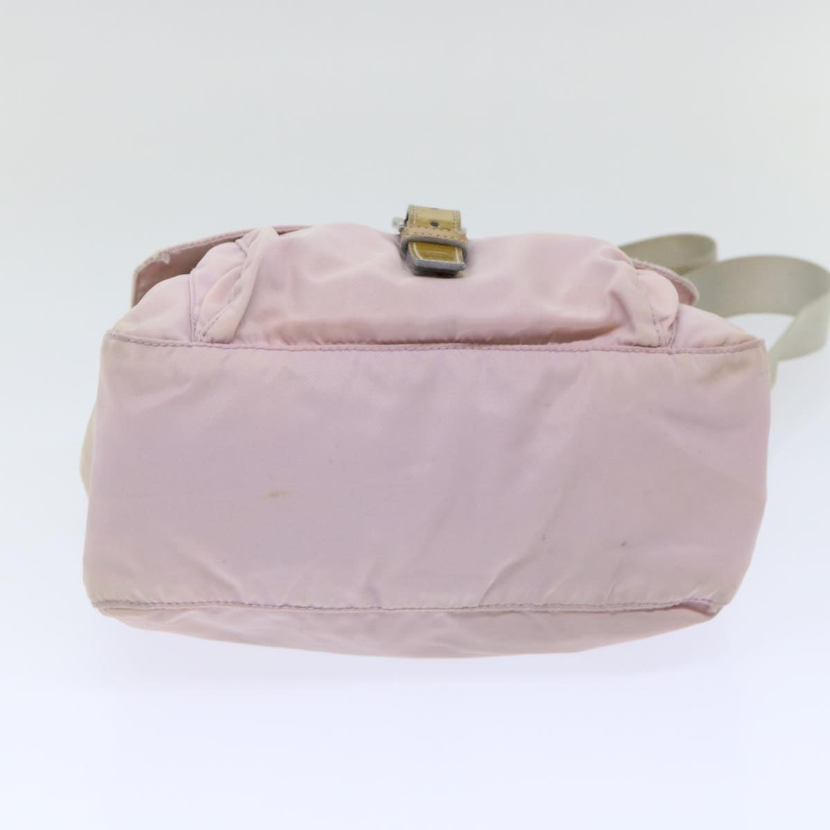 PRADA Shoulder Bag Nylon Pink Auth 50494
