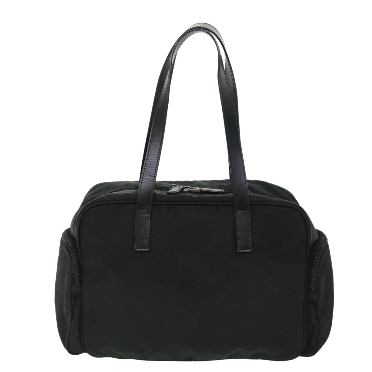 PRADA Shoulder Bag Nylon Black Auth 50561 - 0