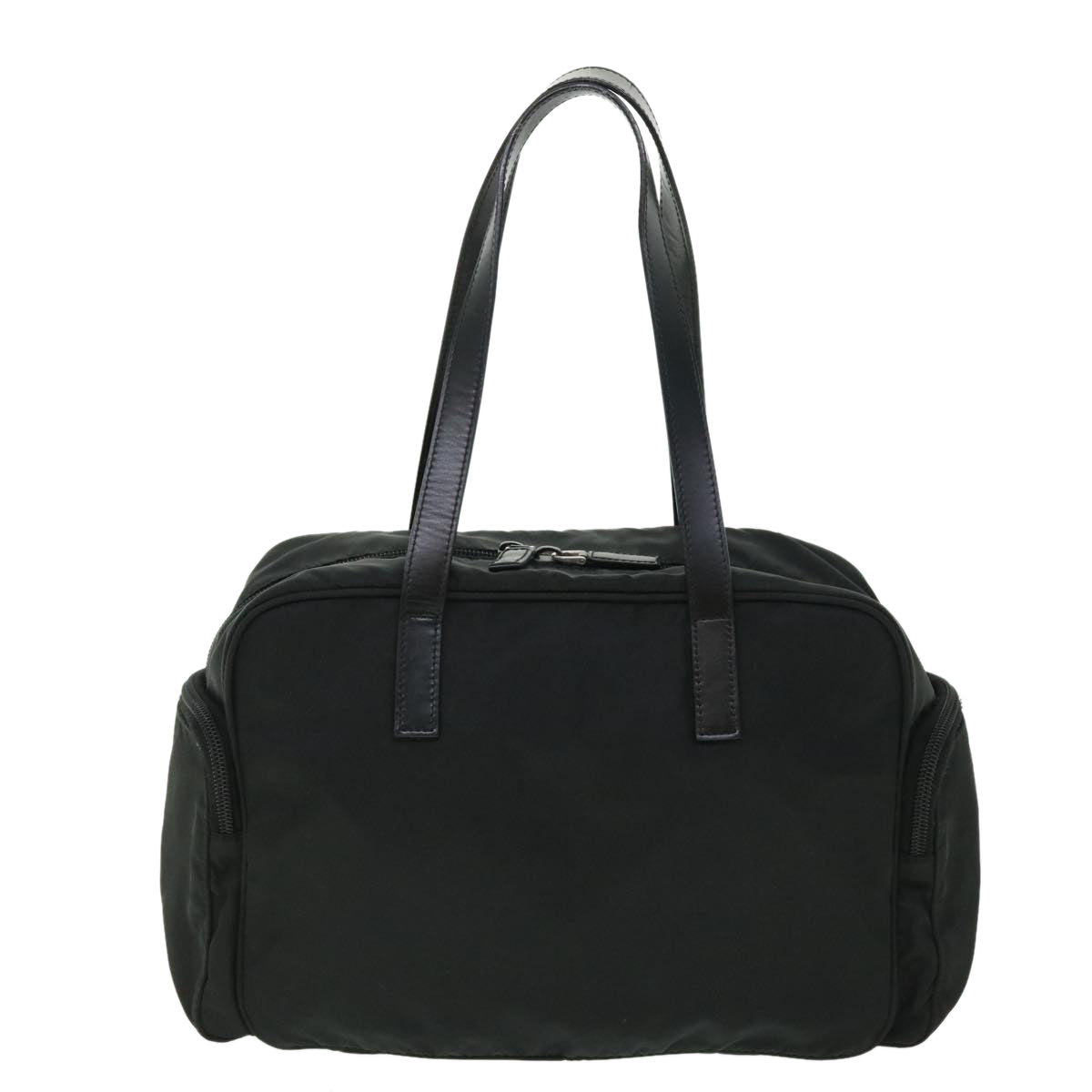 PRADA Shoulder Bag Nylon Black Auth 50561