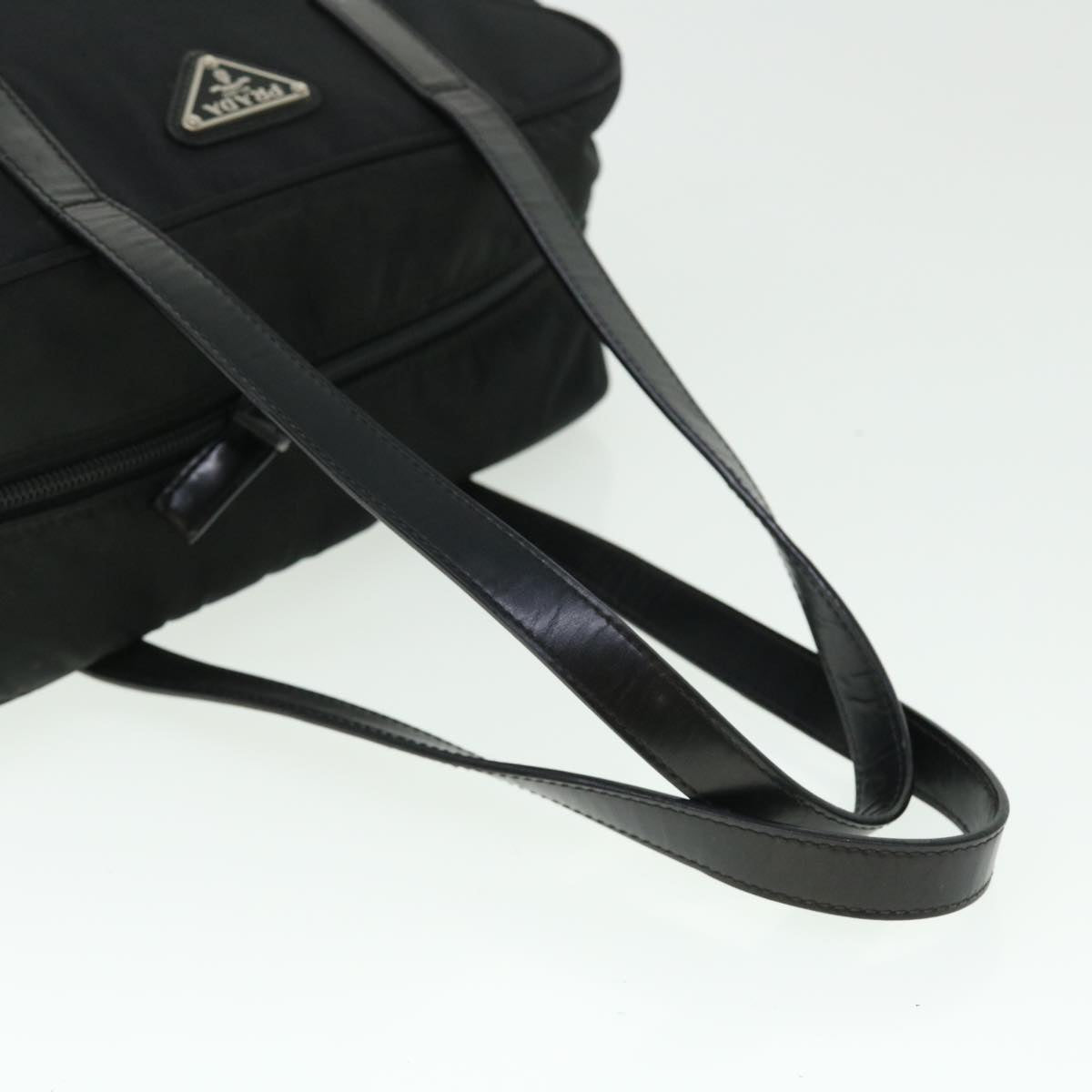 PRADA Shoulder Bag Nylon Black Auth 50561