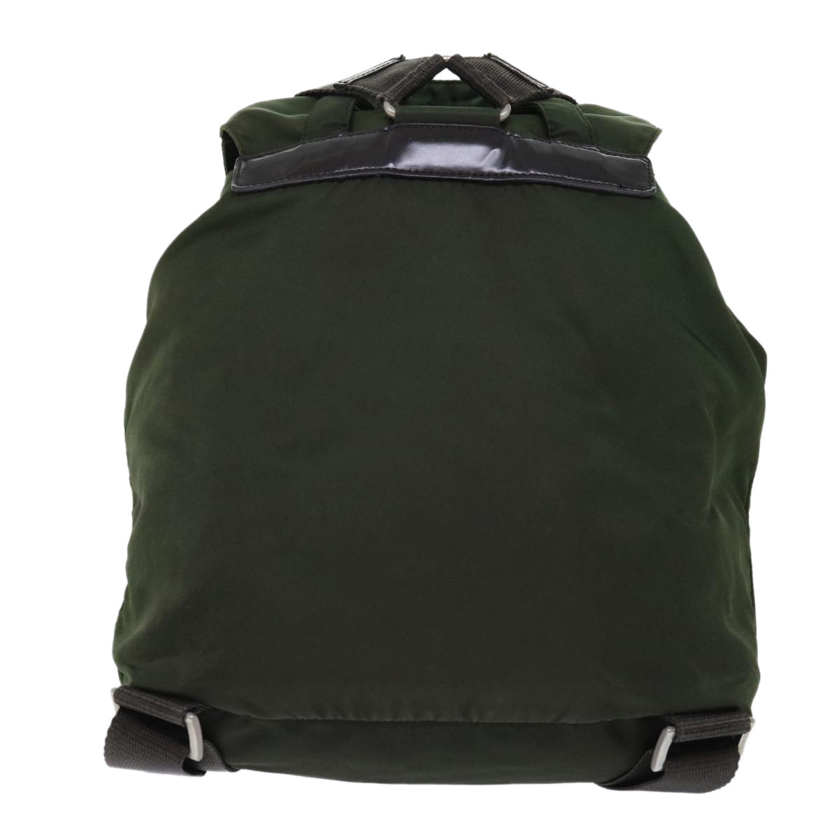PRADA Backpack Nylon Khaki Auth 50619 - 0