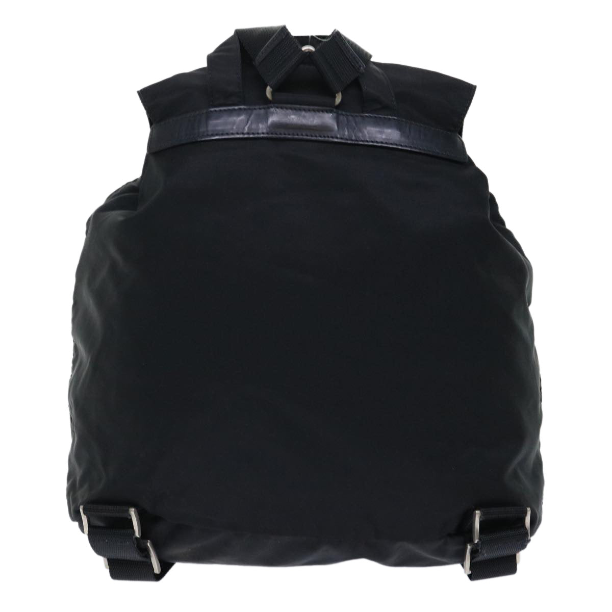 PRADA Backpack Nylon Black Auth 50624 - 0