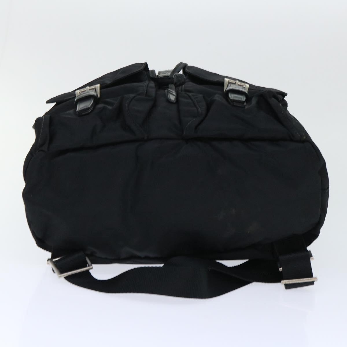 PRADA Backpack Nylon Black Auth 50624