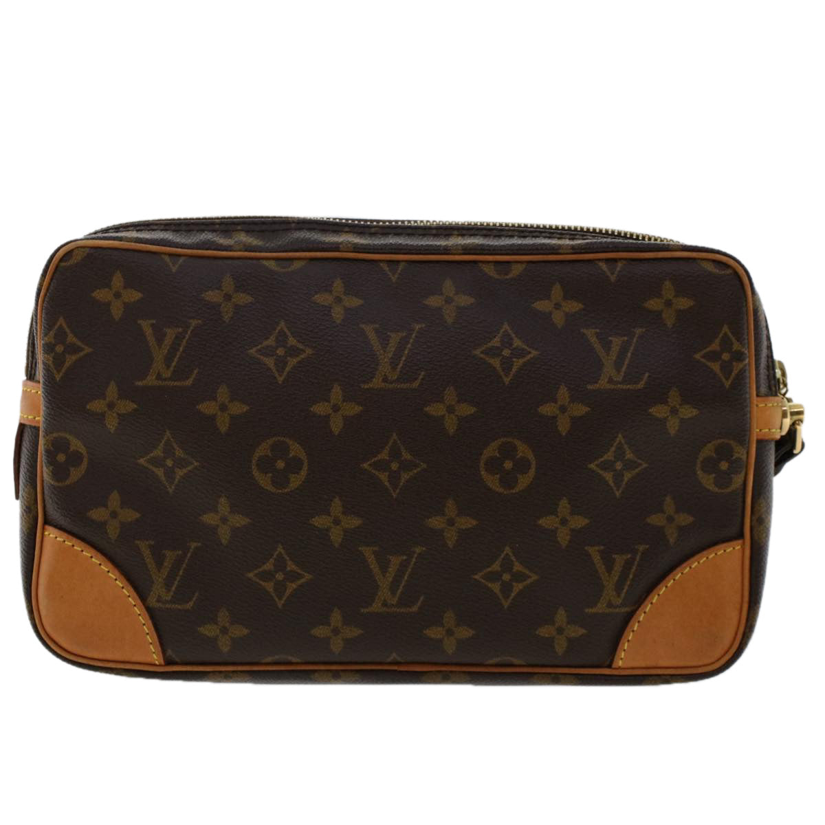 LOUIS VUITTON Monogram Marly Dragonne GM Clutch Bag M51825 LV Auth 50634 - 0