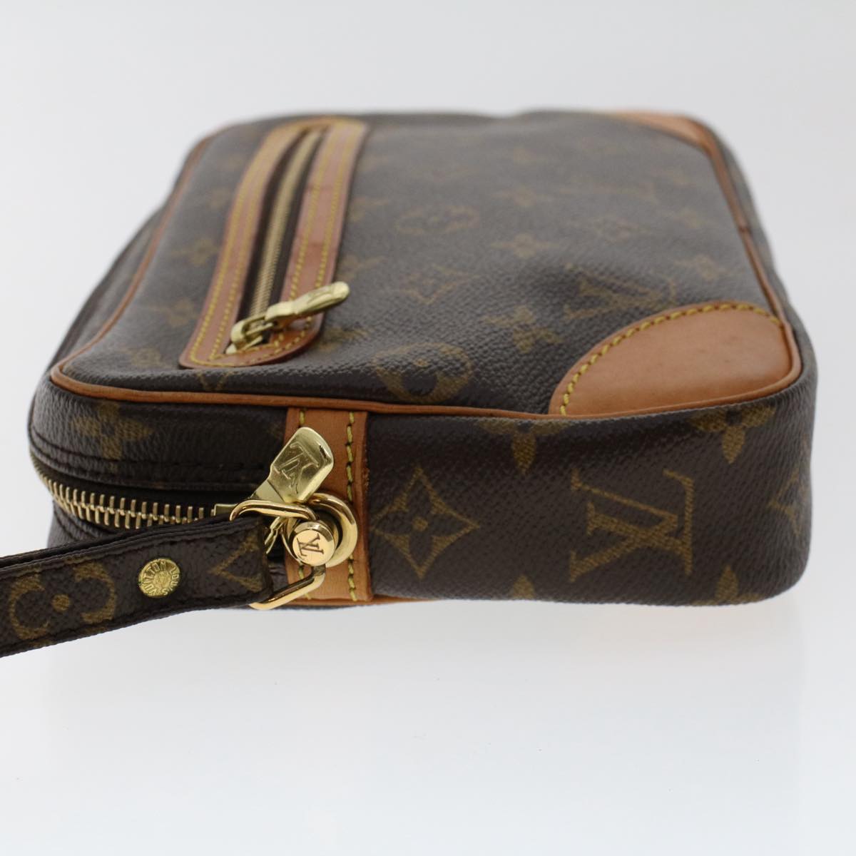 LOUIS VUITTON Monogram Marly Dragonne GM Clutch Bag M51825 LV Auth 50634