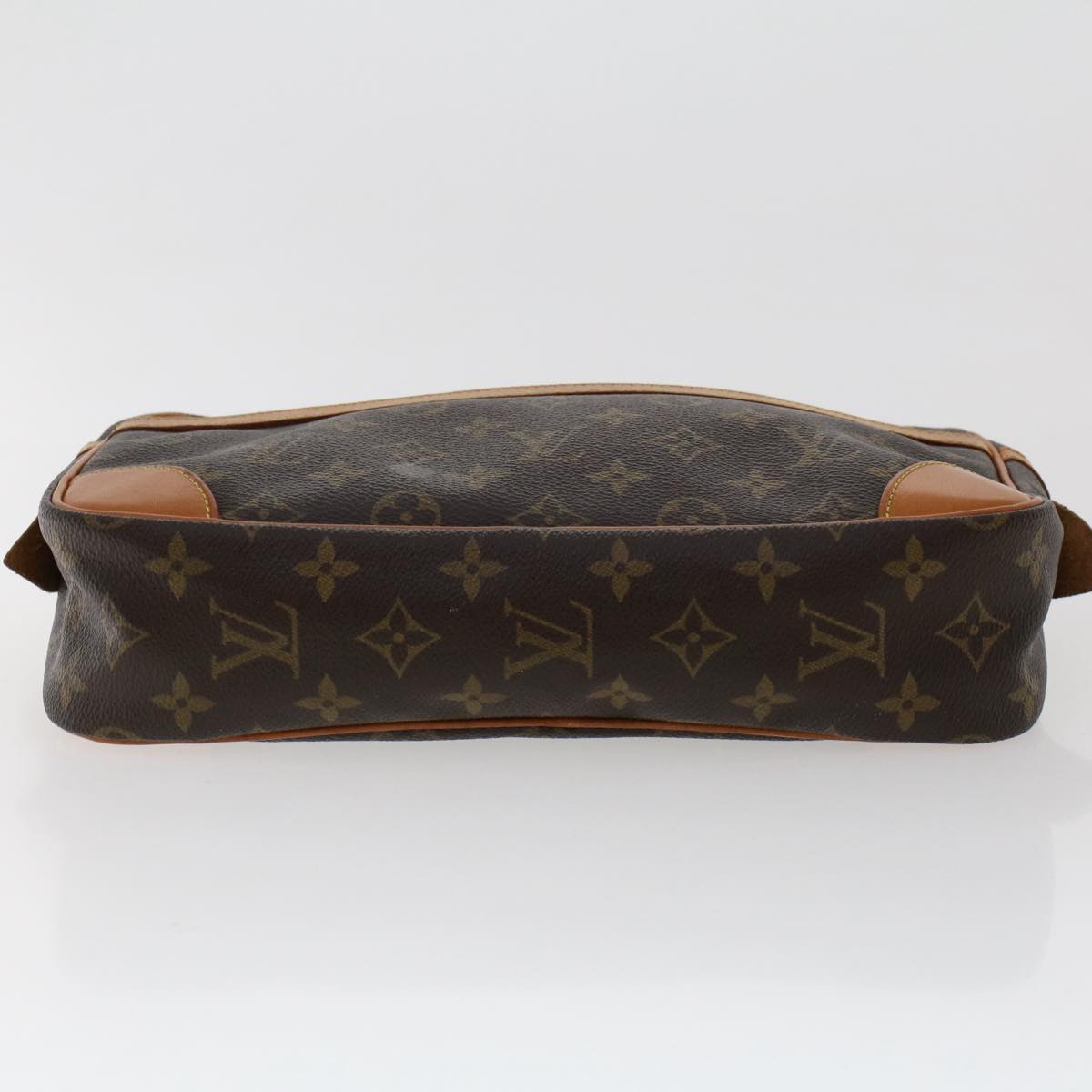 LOUIS VUITTON Monogram Compiegne 28 Clutch Bag M51845 LV Auth 50635