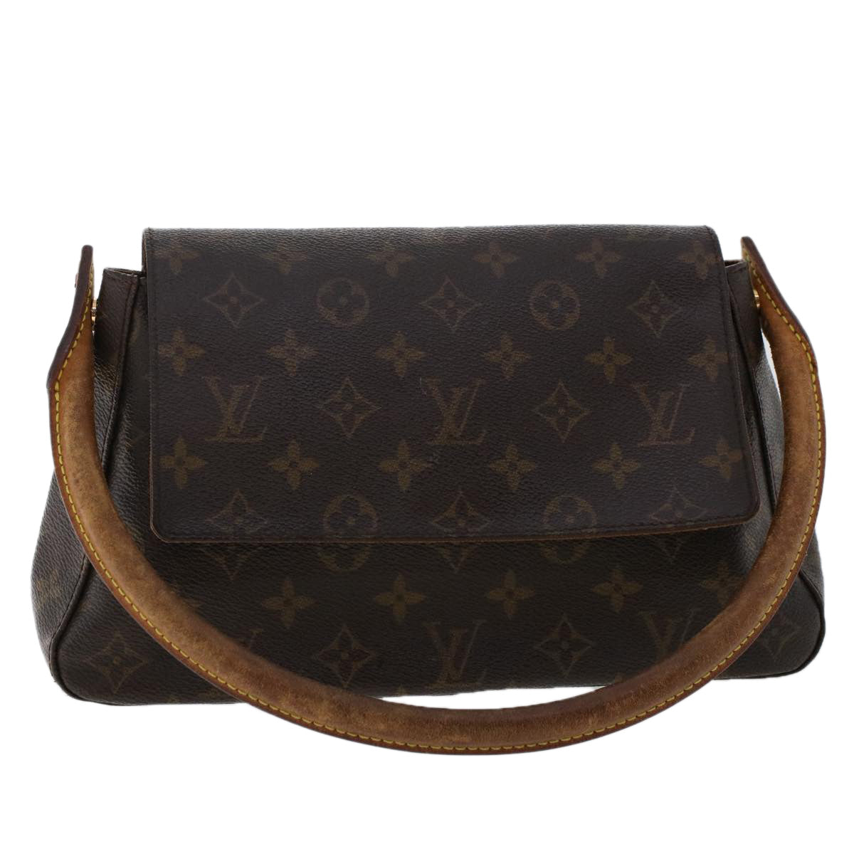 LOUIS VUITTON Monogram Mini Looping Shoulder Bag M51147 LV Auth 50650