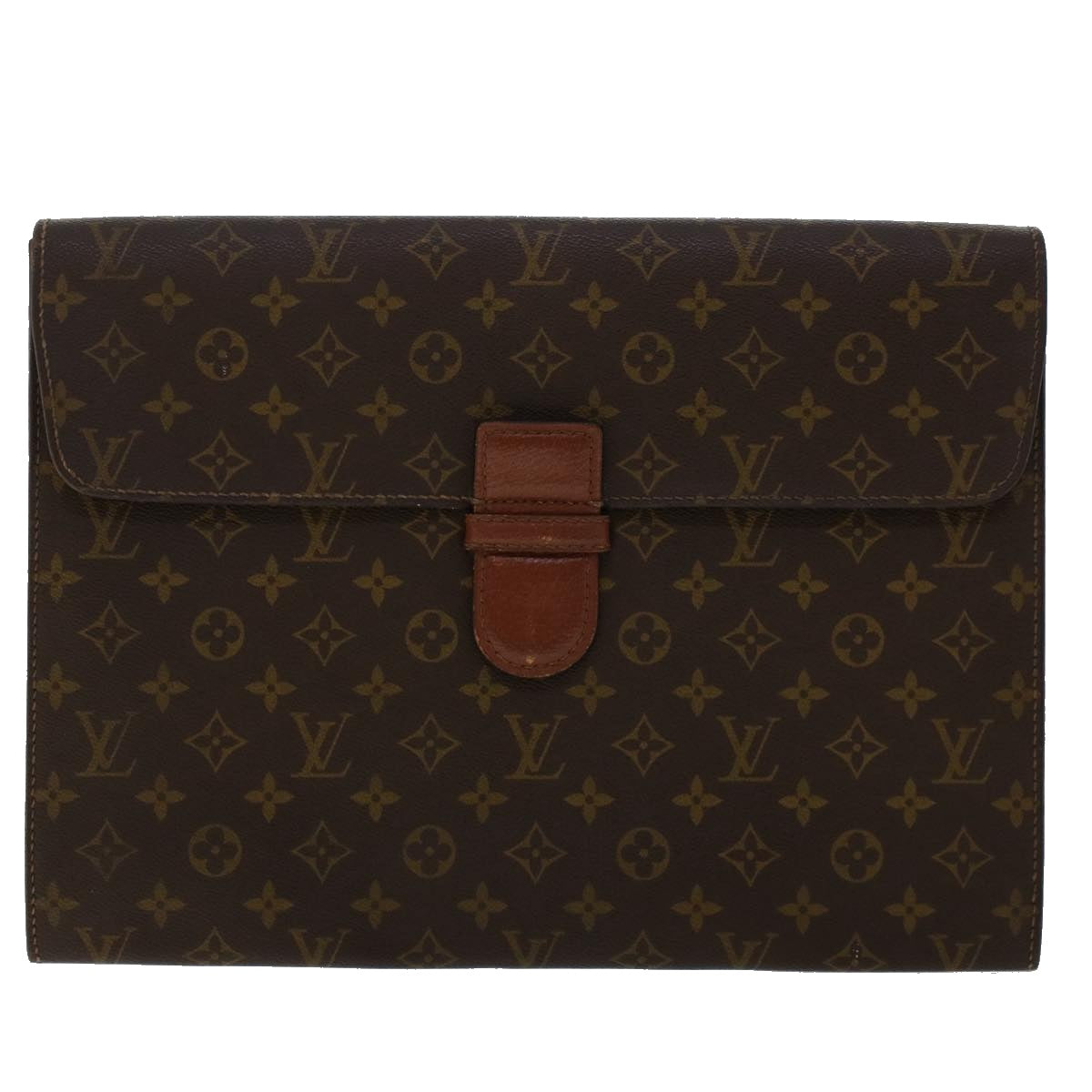 LOUIS VUITTON Monogram Posh Ministor Briefcase M53445 LV Auth 50685