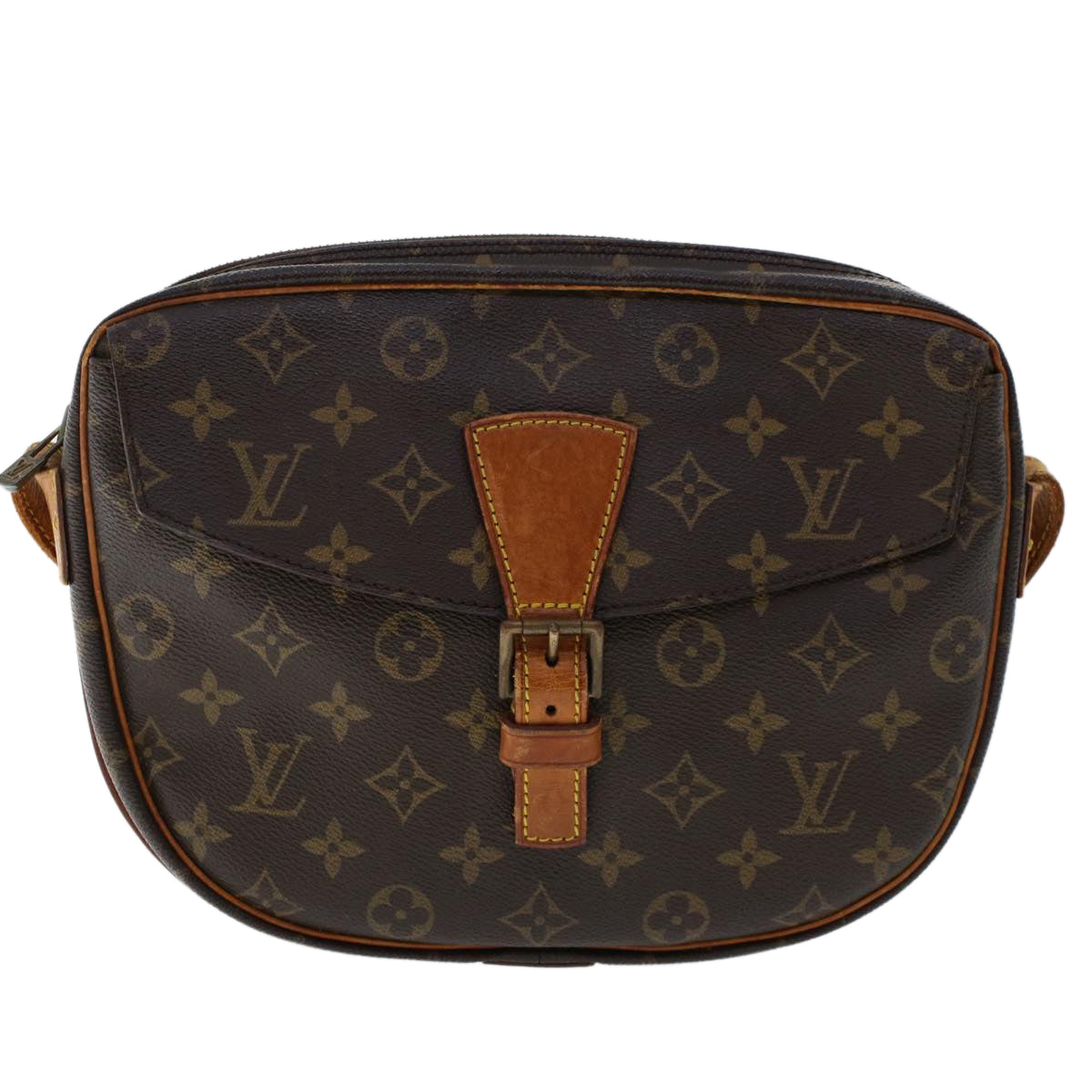 LOUIS VUITTON Monogram Jeune Fille GM Shoulder Bag M51225 LV Auth 50689