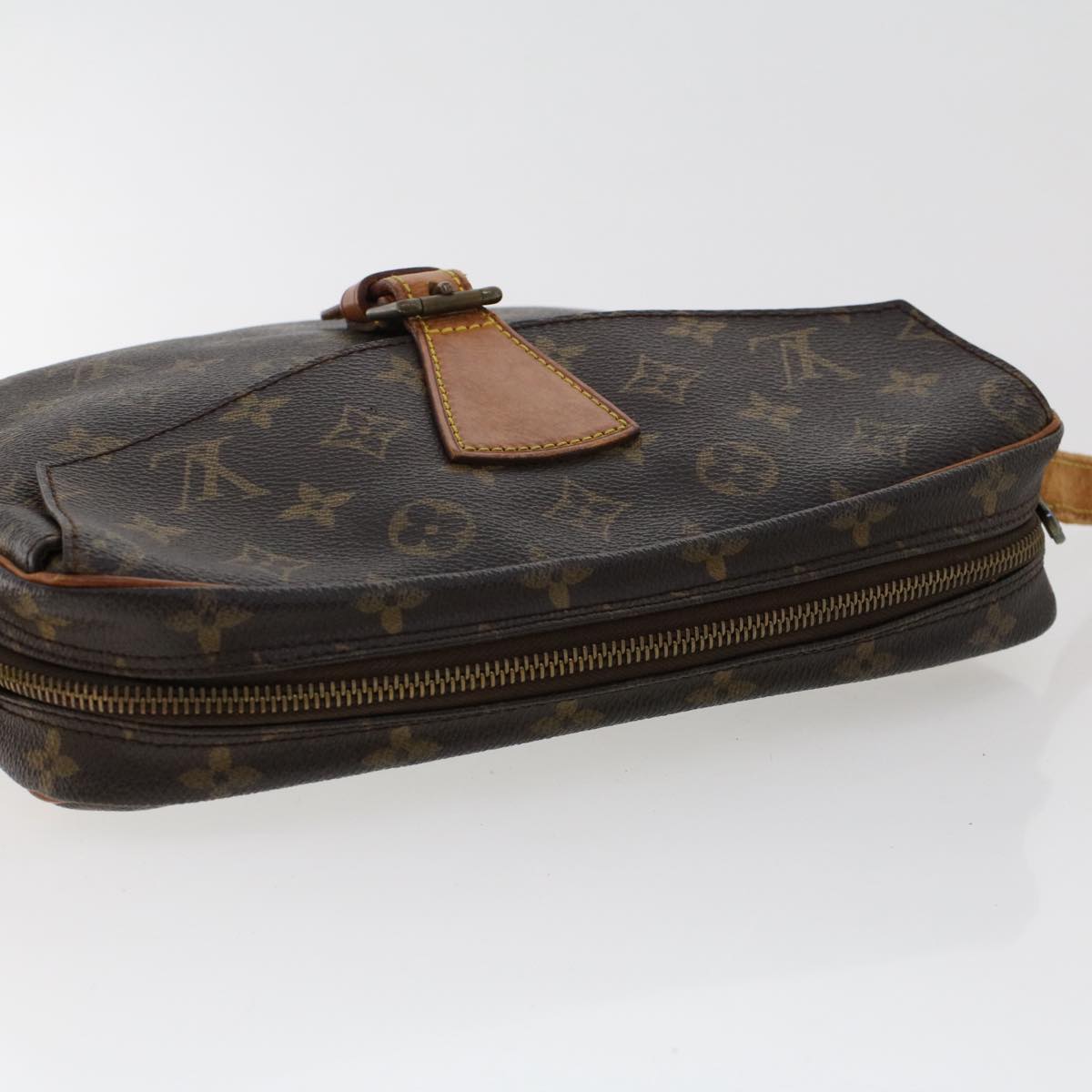 LOUIS VUITTON Monogram Jeune Fille GM Shoulder Bag M51225 LV Auth 50689