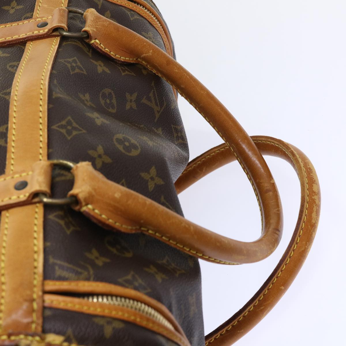 LOUIS VUITTON Monogram Sac Shan 40 Pet Carry M42024 LV Auth 50734