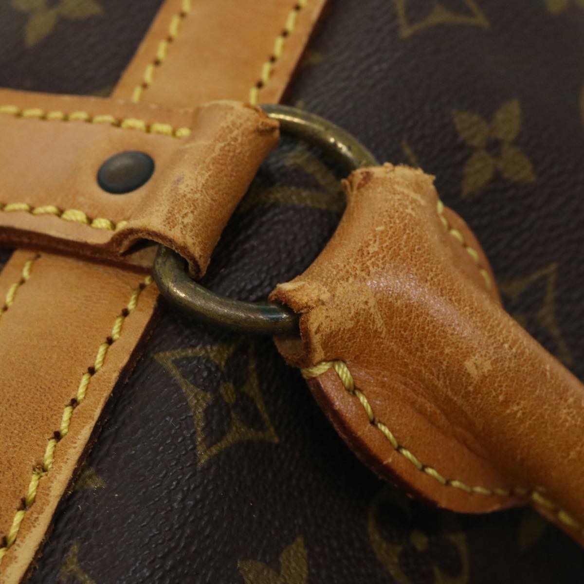 LOUIS VUITTON Monogram Sac Shan 40 Pet Carry M42024 LV Auth 50734