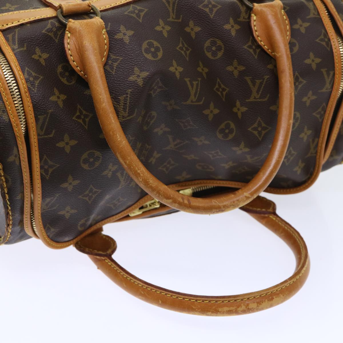 LOUIS VUITTON Monogram Sac Shan 40 Pet Carry M42024 LV Auth 50734