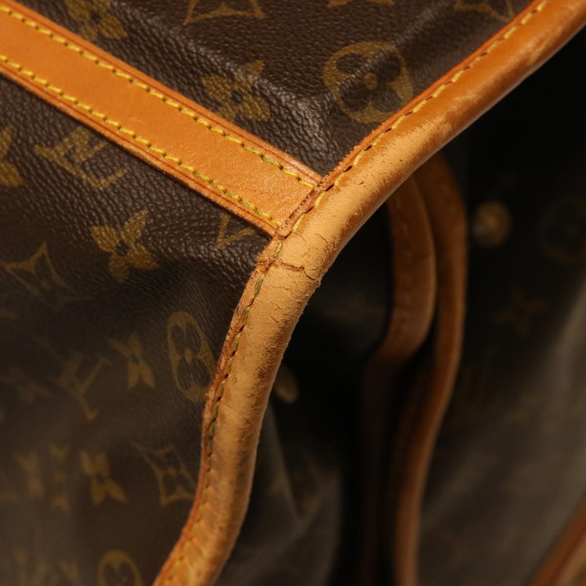 LOUIS VUITTON Monogram Portable Cabin Garment Cover M23420 LV Auth 50757