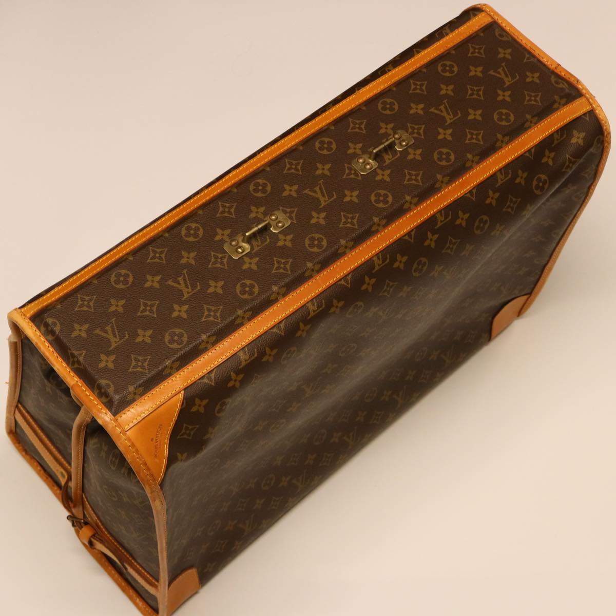 LOUIS VUITTON Monogram Portable Cabin Garment Cover M23420 LV Auth 50757