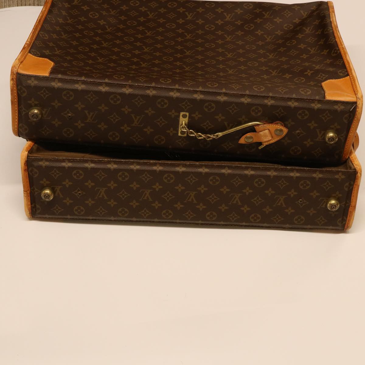 LOUIS VUITTON Monogram Portable Cabin Garment Cover M23420 LV Auth 50757