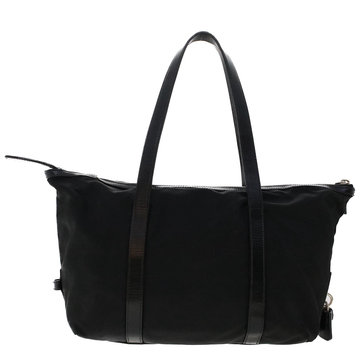 PRADA Tote Bag Nylon Black Auth 50759 - 0