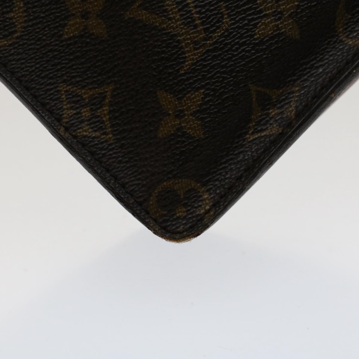 LOUIS VUITTON Monogram Pochette Homme Clutch Bag M51795 LV Auth 50784