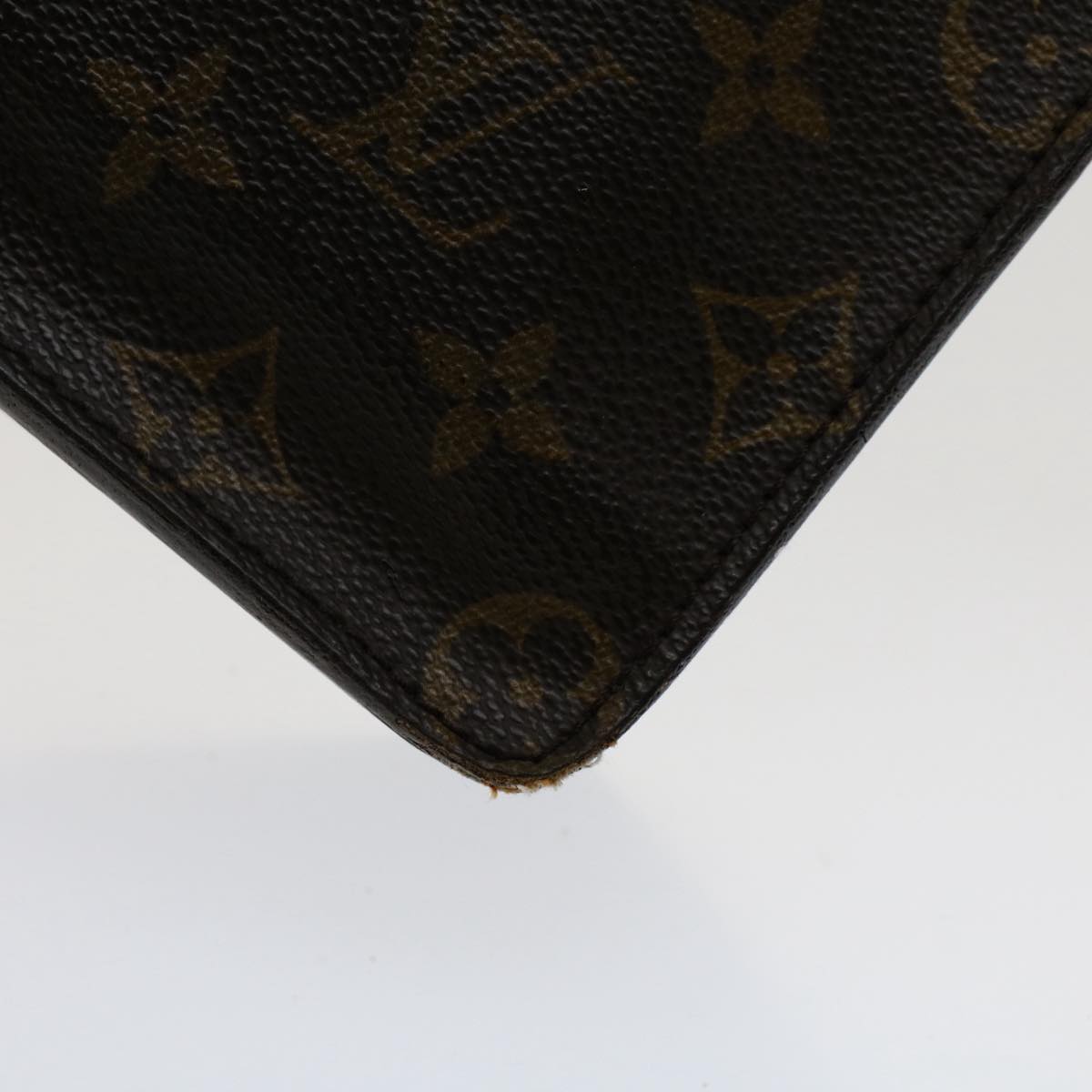 LOUIS VUITTON Monogram Pochette Homme Clutch Bag M51795 LV Auth 50784