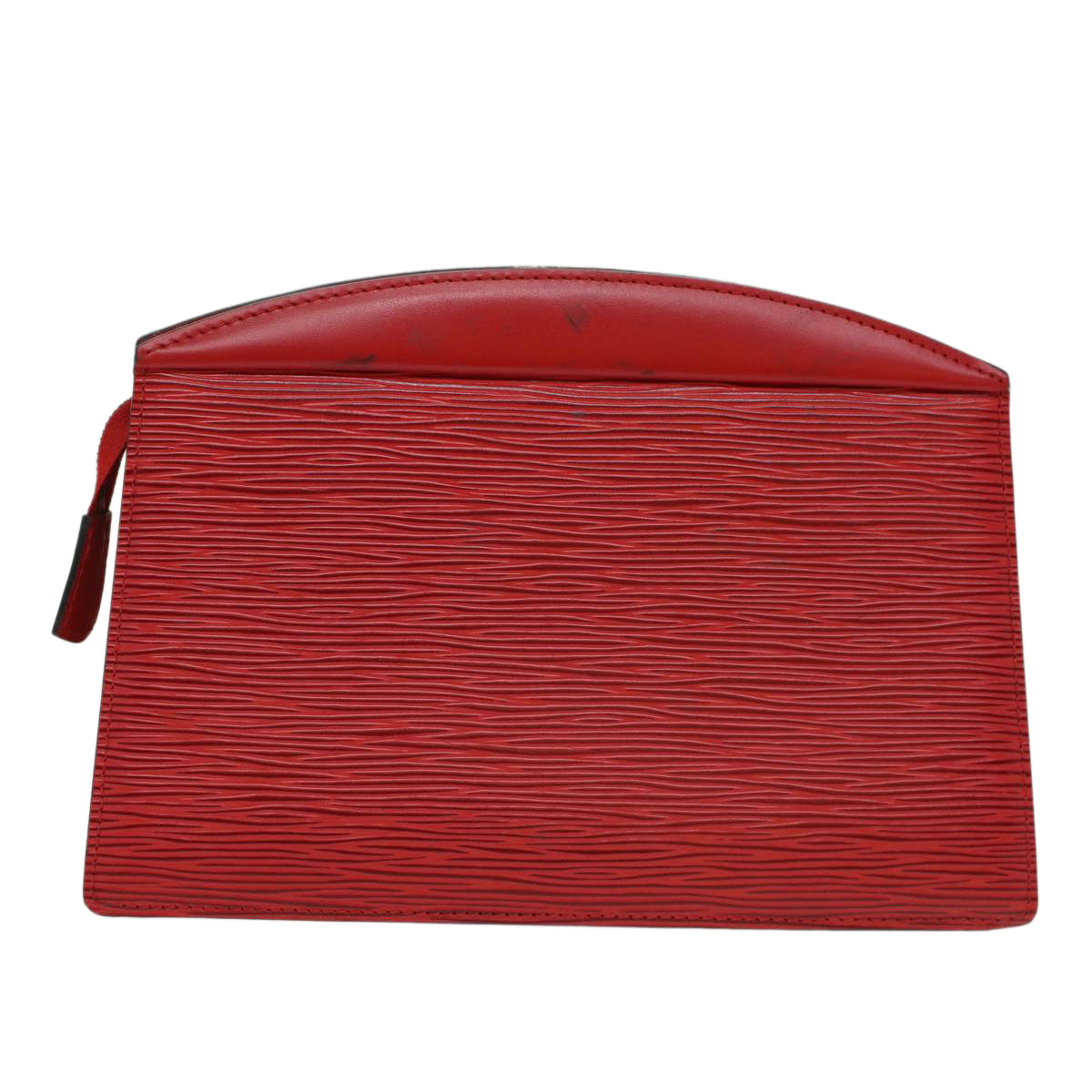 LOUIS VUITTON Epi Trousse Crete Clutch Bag Red M48407 LV Auth 50785 - 0