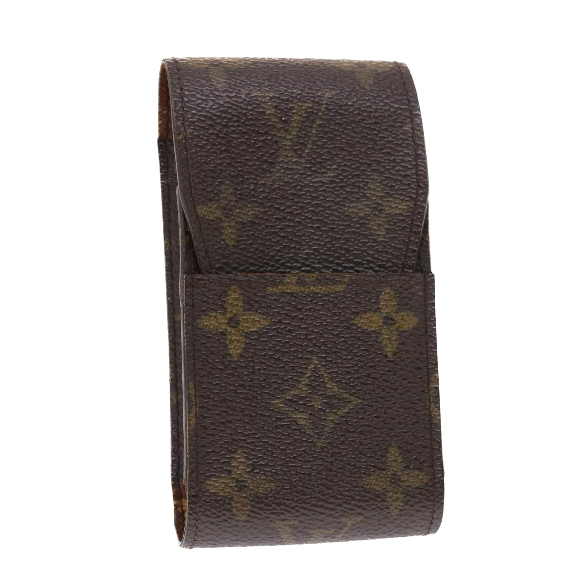 LOUIS VUITTON Monogram Etui Cigarette Case M63024 LV Auth 50830