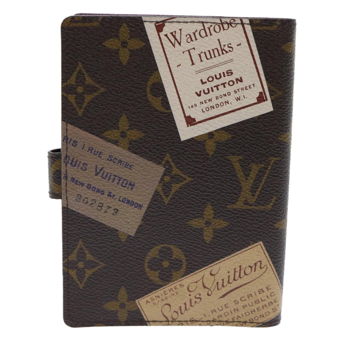 LOUIS VUITTON Travel Collection Agenda PM Day Planner Cover R21066 Auth 50894